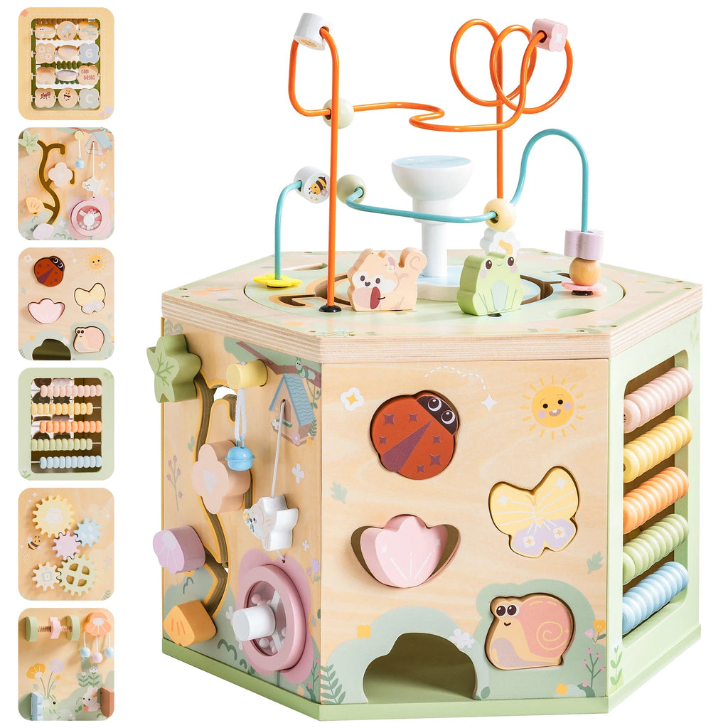 9 - in - 1 Educational Toy for Toddlers - TIMBER TEACH