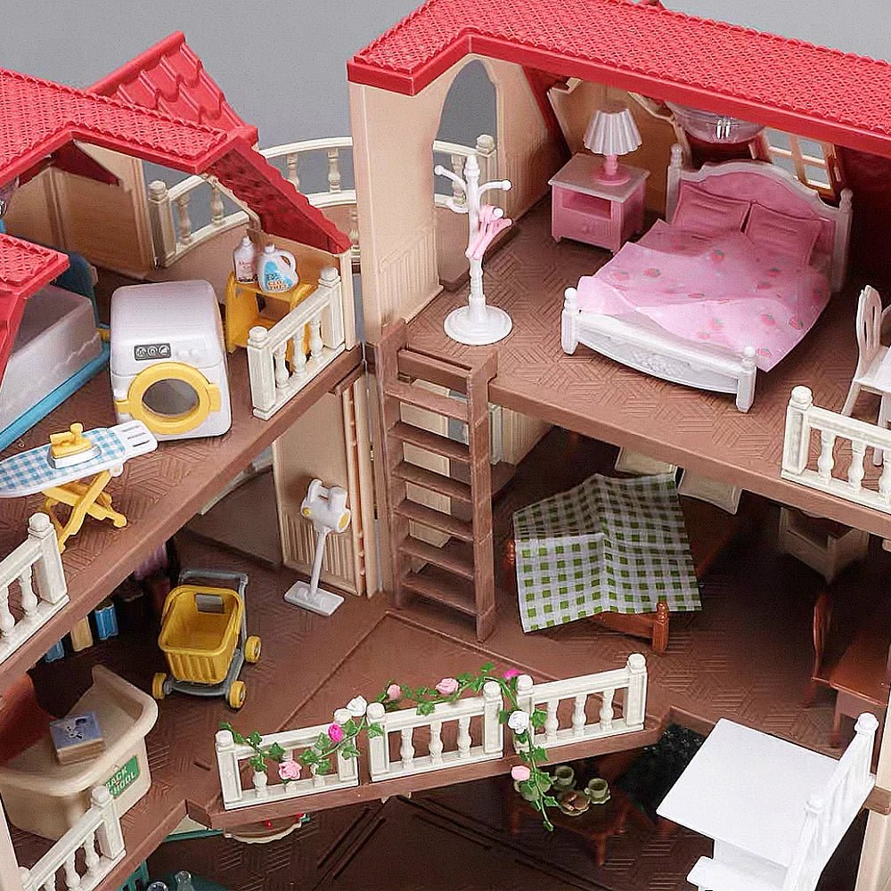 Family Cozy Cabin Playset - TIMBER TEACH