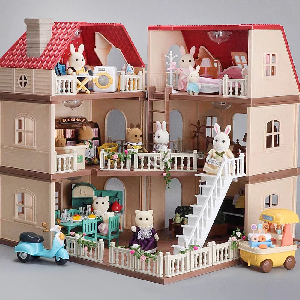 Family Cozy Cabin Playset - TIMBER TEACH