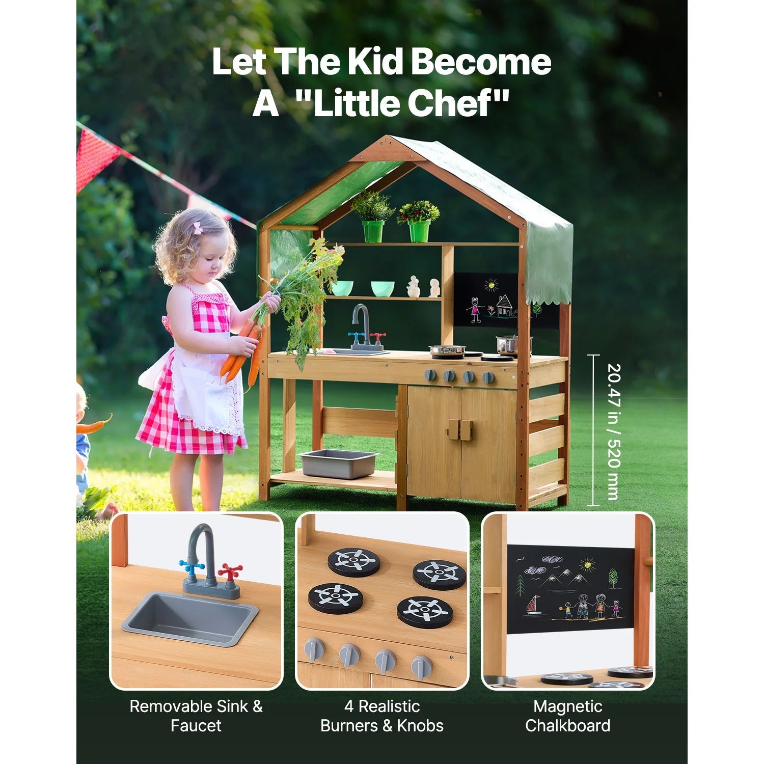 Kids Kitchen - TIMBER TEACH