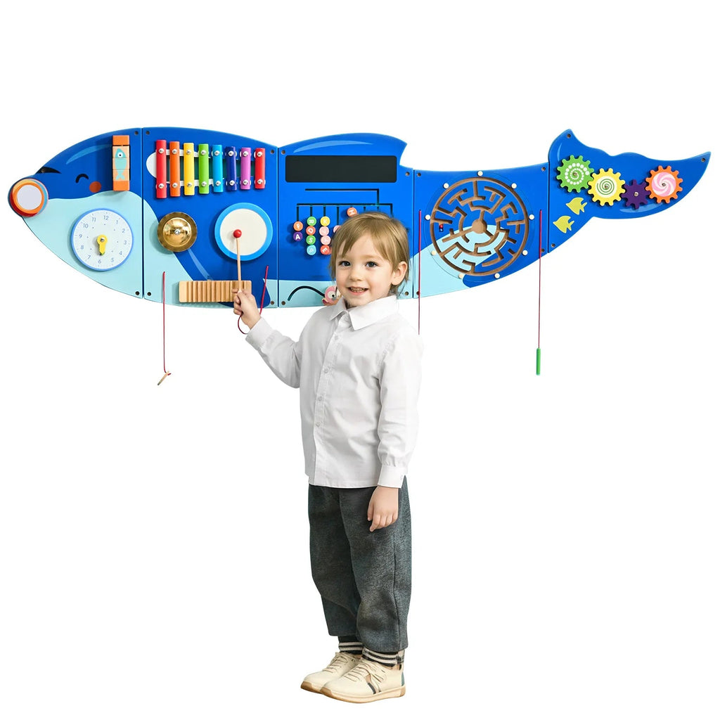 SucceBuy Orca Kids Wall Busy Board - TIMBER TEACH