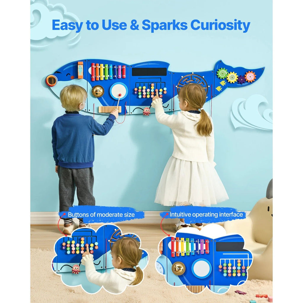 SucceBuy Orca Kids Wall Busy Board - TIMBER TEACH