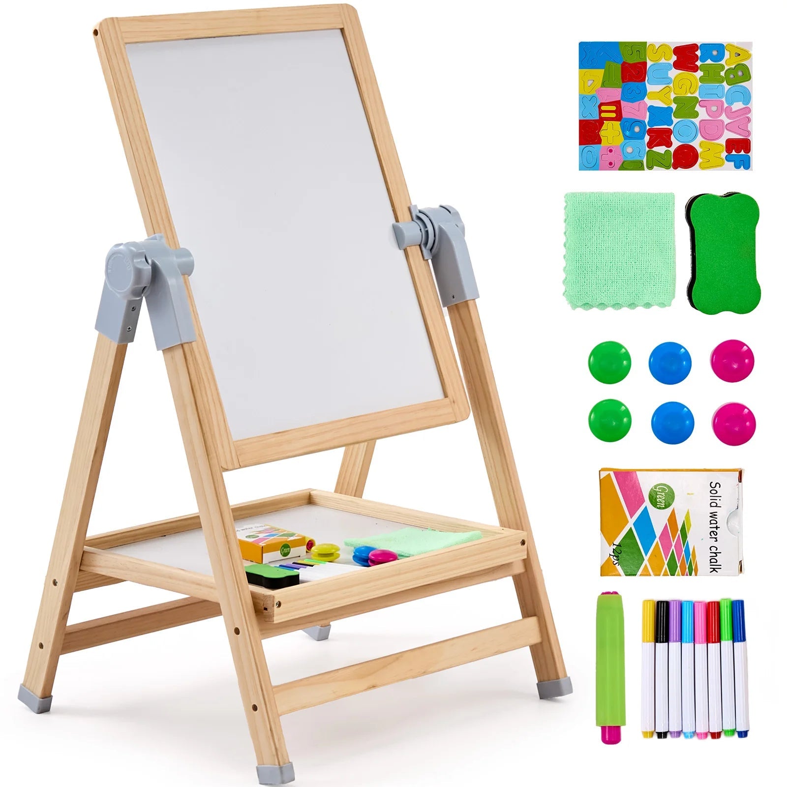 SucceBuy Standing Magnetic Drawing Board - TIMBER TEACH