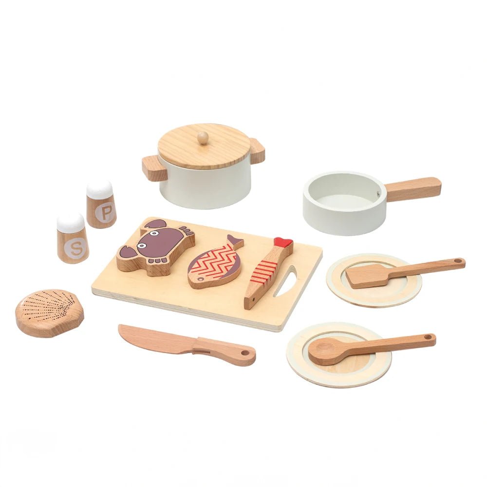 Wooden Children’s Simulation Kitchen Toys - TIMBER TEACH
