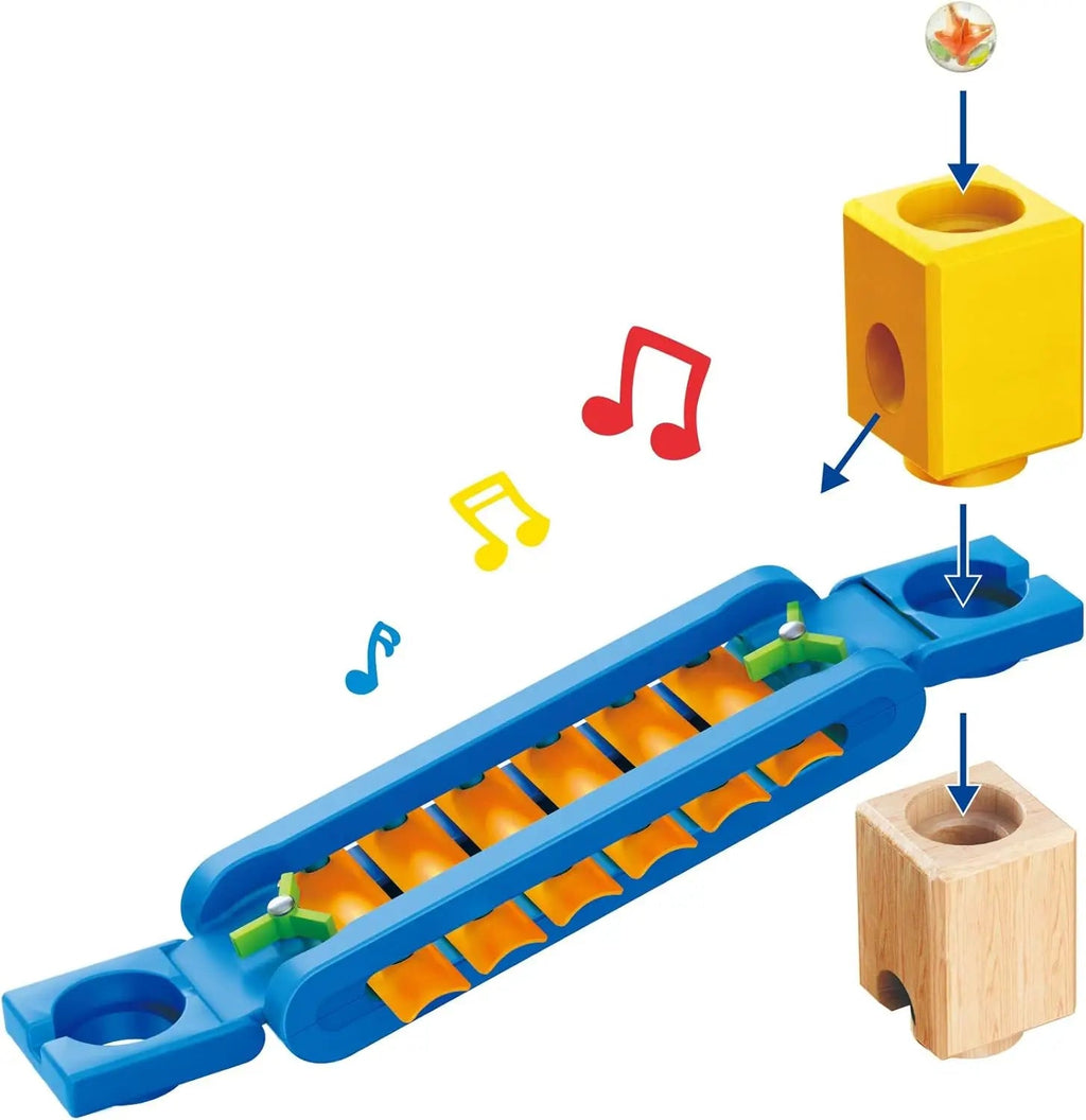 Wooden Quadrilla Super Spirals Marble Run - TIMBER TEACH